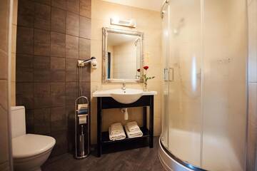 Фото номера Стандартный двухместный номер с 1 кроватью Отель Hotel Kasztel г. Rzezawa 13